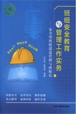 班组安全教育与管理工作实务  安全型班组建设管理与班组长