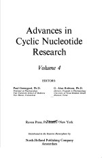 ADVANCES IN CYCLIC NUCLEOTIDE RESEARCH  VOLUME 4