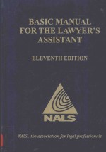 BASIC MANUALFOR THE LAWYER'S ASSISTANT