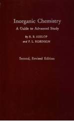 INORGANIC CHEMISTRY A GUIDE TO ADVANCED STUDY  SECOND