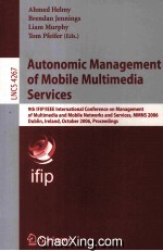 Lecture Notes in Computer Science 4267 Autonomic Management of Mobile Multimedia Services 9th IFIP/I