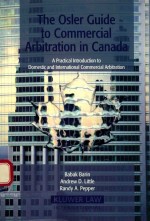 THE OSLER GUIDE TO COMMERCIAL ARBITPATION IN CANADA