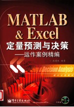 MATLAB & Excel定量预测与决策  运作案例精编