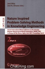 Lecture Notes in Computer Science 4528 Nature Inspired Problem-Solving Methods in Knowledge Engineer