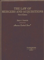 THE LAW OF MERGERS AND ACQUISITIONS