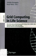 Lecture Notes in Bioinformatics 3370 Grid Computing in Life Science First International Workshop on 