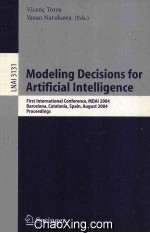 Lecture Notes in Artificial Intelligence 3131 Modeling Decisions for Artificial Intelligence First I