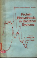 PROTEIN BIOSYNTHESIS IN BACTERIAL SYSTEMS