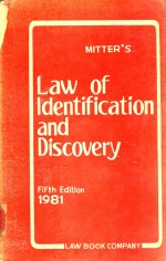 LAW OF IDENTIFICATION AND IDSCOVERY