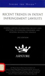 RECENT TRENDS IN PATENT INFRINGEMENT LAWSUITS