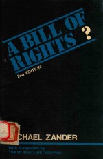 A BILL OF RIGHTS?