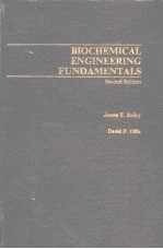 BIOCHEMICAL ENGINEERING FUNDAMENTALS  SECOND EDITION