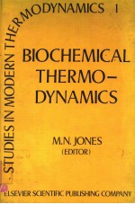 BIOCHEMICAL THERMODYNAMICS