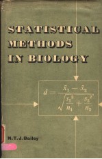 STATISTICAL METHODS IN BIOLOGY