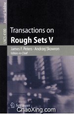 Lecture Notes in Computer Science 4100 Transactions on Rough Sets V