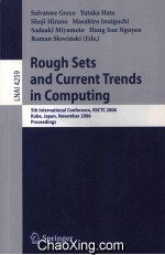 Lecture Notes in Artificial Intelligence 4259 Rough Sets and Current Trends in Computing 5th Interna