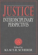 JUSTICE:INTREDISCIPLINARY PRESPECTIVES