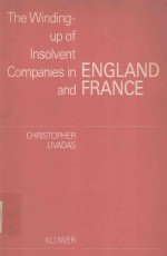 THE WINDING-UP OF INSOLVENT COMPANIES INENGLAND AND FRANCE