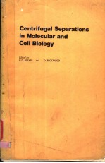 CENTRIFUGAL SEPARATIONS IN MOLECULAR AND CELL BIOLOGY