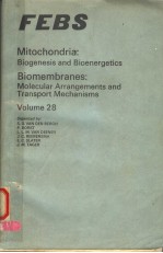 MITOCHONDRIA：BIOGENESIS AND BIOENERGETICS  BIOMEMBRANES：MOLECULAR ARRANGEMENTS AND TRANSPORT MECHANI