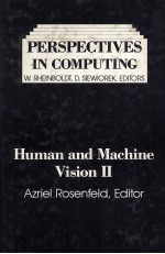 Human and Machine Vision II