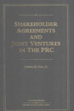 SHAREHOLDER AGREEMENTS AND JOINT VENTURES IN THE PRC