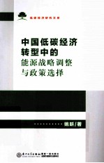 中国低碳经济转型中的能源战略调整与政策选择