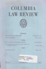 COLUMBIA LAW REVIEW