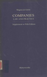 COMPANIES LAW AND PRACTICE