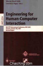 Lecture Notes in Computer Science 2254 Engineering for Human-Computer Interaction 8th IFIP Internati