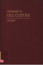 ADVANCES IN CELL CULTURE  VOLUME 1