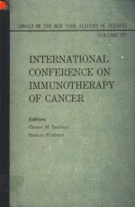 INTERNATIONAL CONFERENCE ON IMMUNOTHERAPY OF CANCER