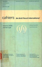 CAHIERS DE DROIT FISCAL INTERNATIONAL