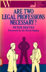 Are Two Legal Professions Necessary?