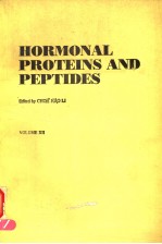 HORMONAL PROTEINS AND PEPTIDES VOLUME Ⅻ GROWTH FACTORS