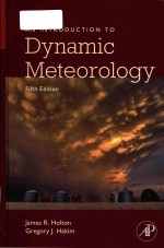 An introduction to dynamic meteorology Fifth Edition