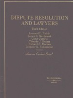 DISPUTE RESOLUTION AND LAWYERS