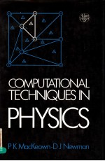 COMPUTATIONAL TECHNIQUES IN PHYSICS