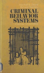 CRIMINAL BEHAVIOR SYSTEMS A TYPOLOGY