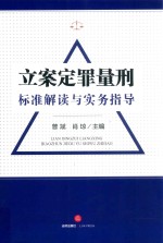 立案定罪量刑标准解读与实务指导