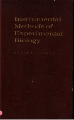 INSTRUMENTAL METHODS OF EXPERIMENTAL BIOLOGY