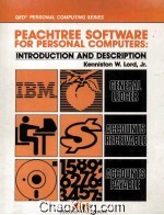 Peachtree Software For Personal Computers:Introduction and Description