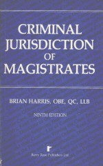 THE CRIMINAL JURISDICTION OF MAGISTRATES