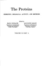 THE PROTEINS CHEMISTRY，BIOLOGICAL ACTIVITY，AND METHODS VOLUMEⅡ