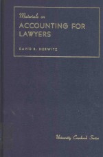 MATERIALS ON ACCOUNTING FOR LAWYERS