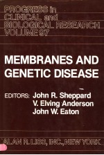 MEMBRANES AND GENETIC DISEASE