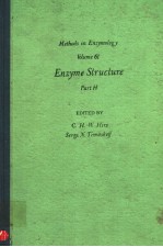 METHODS IN ENZYMOLOGY  VOLUME 61  ENZYME STRUCTURE  PART H