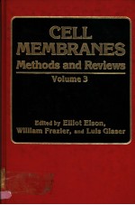 CELL MEMBRANES METHODS AND REVIEWS  VOLUME 3