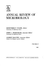 ANNUAL REVIEW OF ENTOMOLOGY  VOLUME 35  1981