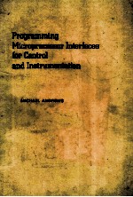 Programming Microprocessor Interfaces for Control and Instrumentation